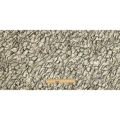 Sustainable Viscose Woven Print – White Calligraphic Letters – Mood Exclusive Dear Ms. Austen Sustainable Viscose Woven Print – White Calligraphic Letters – Mood Exclusive Dear Ms. Austen