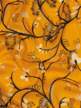 Mood Exclusive Artisan’s Gold Amoeba Metallic Pinstriped Viscose Dobby Mood Exclusive Artisan’s Gold Amoeba Metallic Pinstriped Viscose Dobby