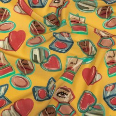 Mood Exclusive Cornsilk Glam Guru Viscose Poplin Mood Exclusive Cornsilk Glam Guru Viscose Poplin