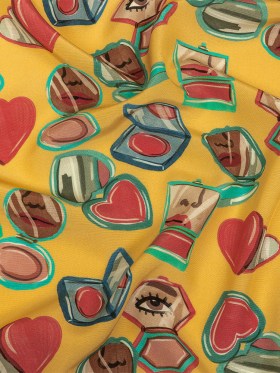 Mood Exclusive Cornsilk Glam Guru Viscose Poplin Mood Exclusive Cornsilk Glam Guru Viscose Poplin