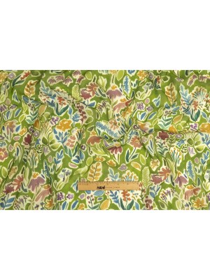 Mood Exclusive Green Collection of Cuttings Viscose Georgette Mood Exclusive Green Collection of Cuttings Viscose Georgette