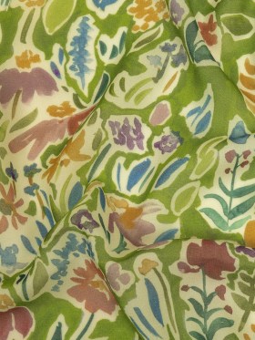 Mood Exclusive Green Collection of Cuttings Viscose Georgette Mood Exclusive Green Collection of Cuttings Viscose Georgette