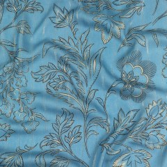 Mood Exclusive Blue Joy of Juliet Metallic Pinstriped Viscose Dobby Mood Exclusive Blue Joy of Juliet Metallic Pinstriped Viscose Dobby