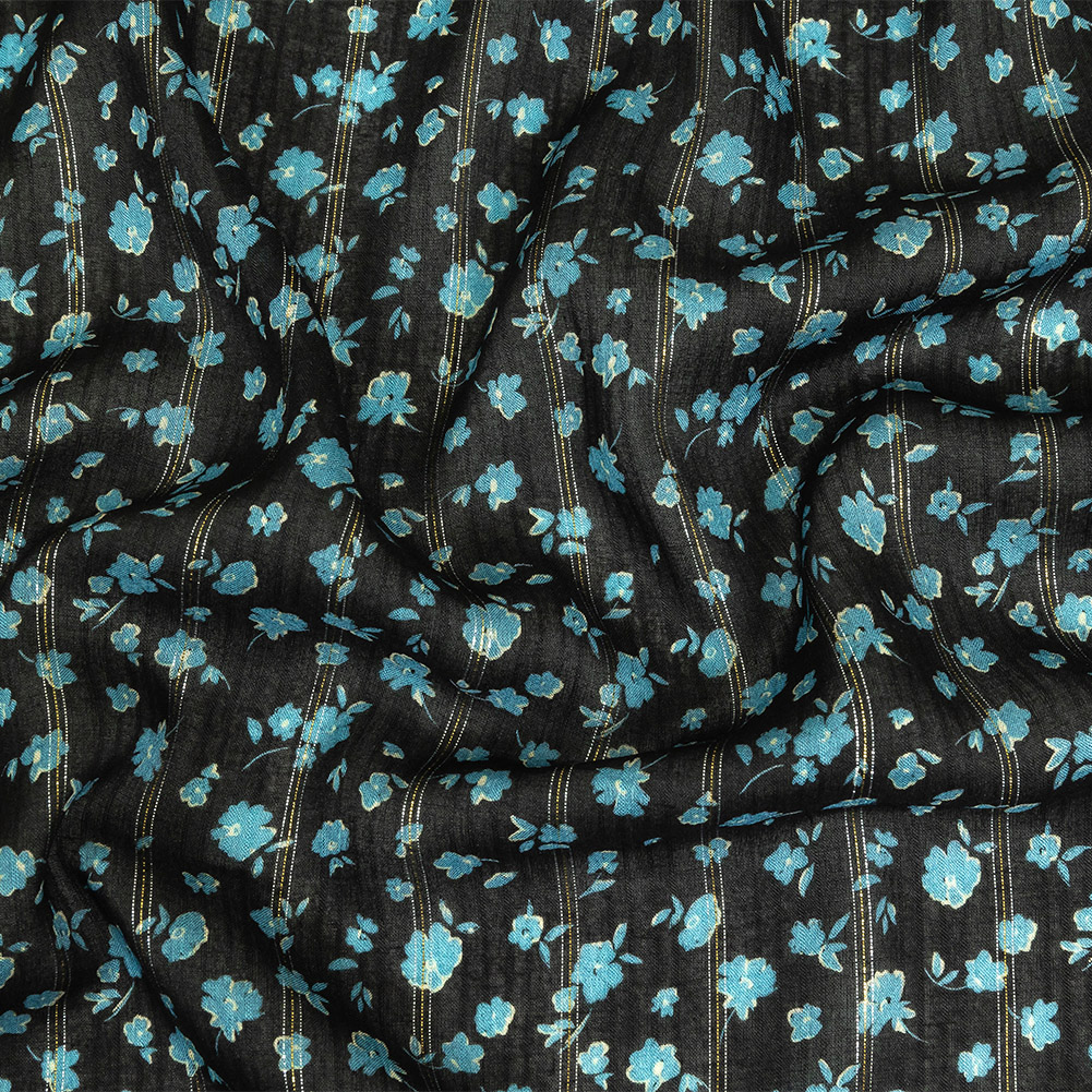 Mood Exclusive Tap Shoe Delicate Dignity Metallic Pinstriped Viscose Dobby Mood Exclusive Tap Shoe Delicate Dignity Metallic Pinstriped Viscose Dobby