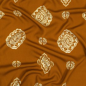 Mood Exclusive Caramel Watchful Gaze Viscose Woven Mood Exclusive Caramel Watchful Gaze Viscose Woven