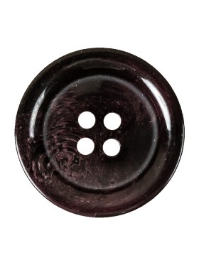 Plum Swirls Plastic 4-Hole Dish Button – 40L/25.5mm Plum Swirls Plastic 4-Hole Dish Button – 40L/25.5mm
