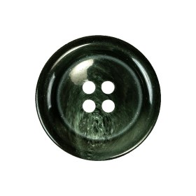 Dark Green Swirls Plastic 4-Hole Dish Button – 40L/25.5mm Dark Green Swirls Plastic 4-Hole Dish Button – 40L/25.5mm