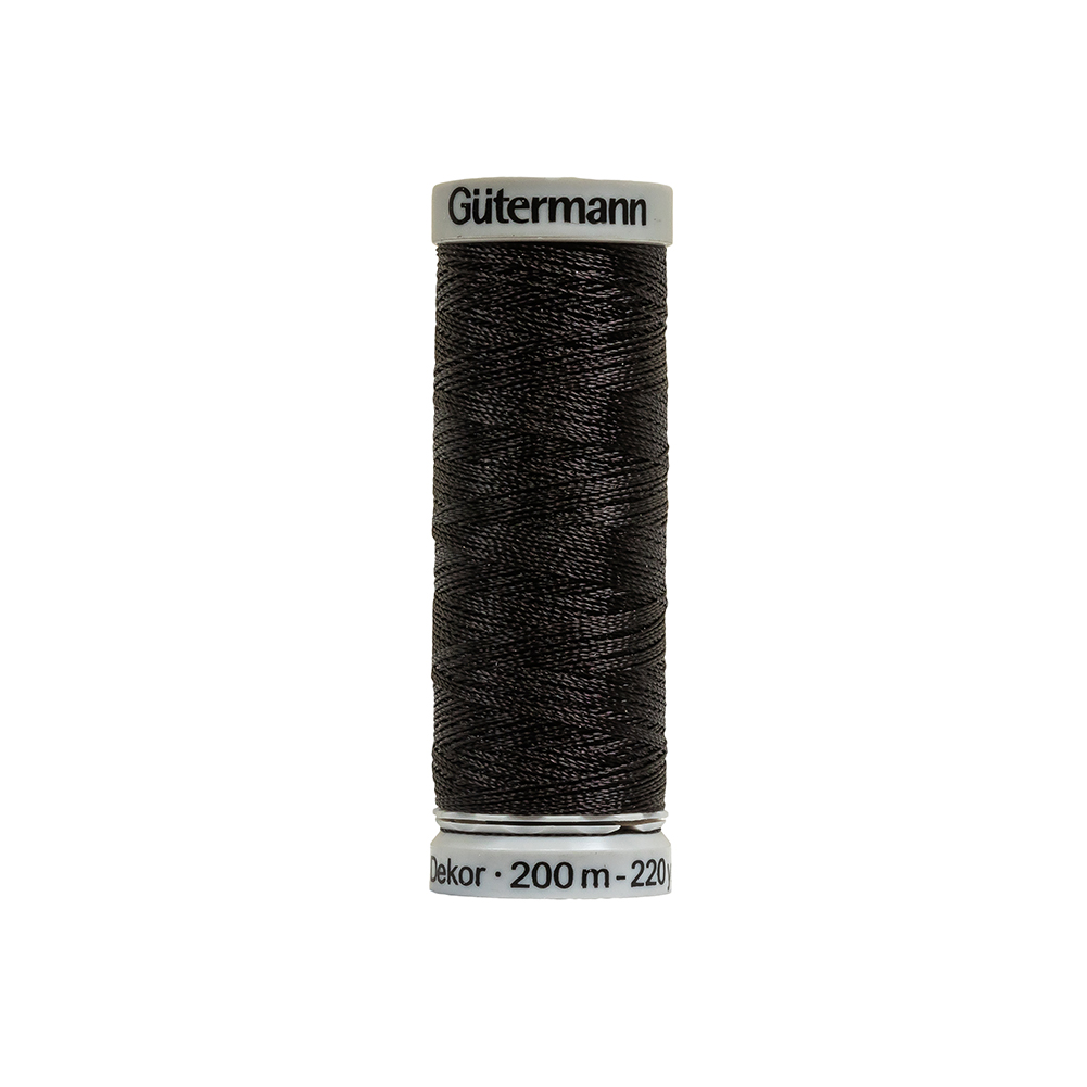 Gutermann Machine Embroidery Thread 200m – 1000 Black Gutermann Machine Embroidery Thread 200m – 1000 Black