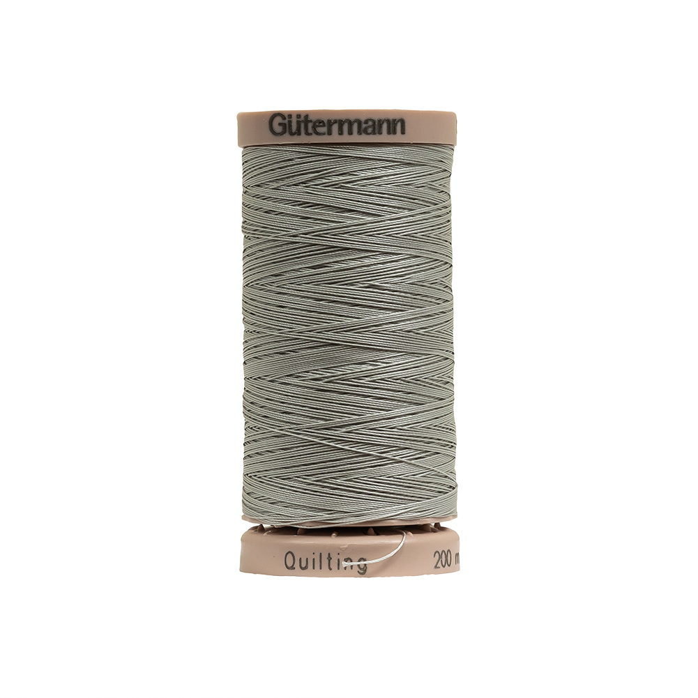 Gutermann Hand Quilting Cotton Thread 200m – 4507 Light Gray Gutermann Hand Quilting Cotton Thread 200m – 4507 Light Gray