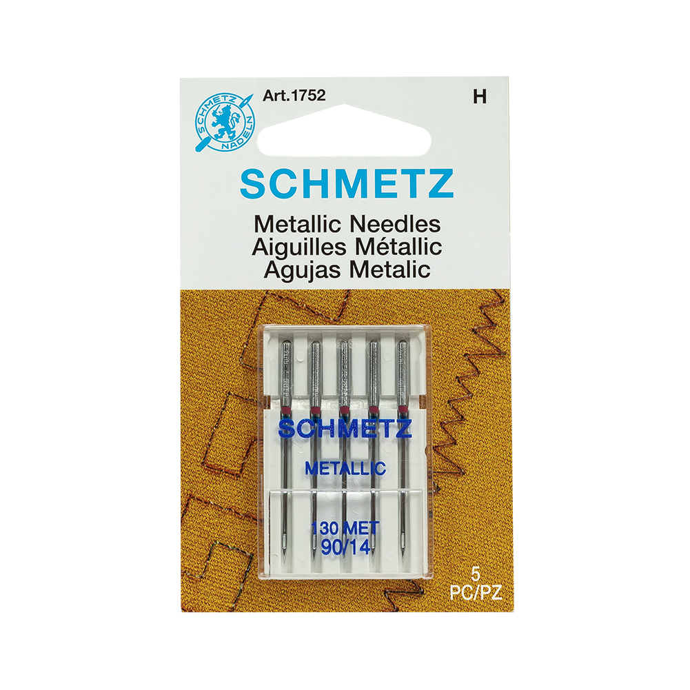 Schmetz Metallic Machine Needles - 90/14 - 5 ct