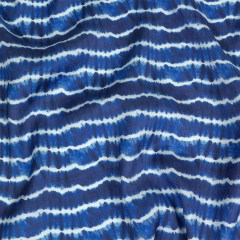 Viscose Twill Print – Blue and White Tie Dye – Mood Exclusive Making Waves Viscose Twill Print – Blue and White Tie Dye – Mood Exclusive Making Waves