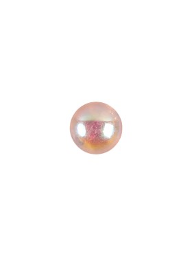 European AB Pink Self Back Glass Button – 12L/7.5mm European AB Pink Self Back Glass Button – 12L/7.5mm