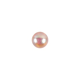 European AB Pink Self Back Glass Button – 12L/7.5mm European AB Pink Self Back Glass Button – 12L/7.5mm