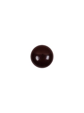 European Brown Half Domed Self Black Glass Button – 12L/7.5mm European Brown Half Domed Self Black Glass Button – 12L/7.5mm