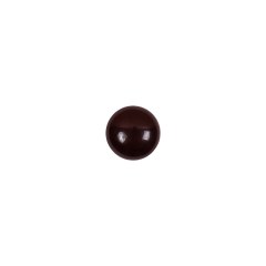European Brown Half Domed Self Black Glass Button – 12L/7.5mm European Brown Half Domed Self Black Glass Button – 12L/7.5mm