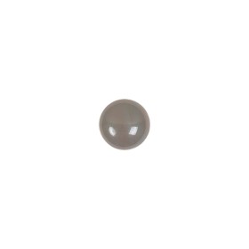 European Dark Gray Half Domed Self Black Glass Button – 12L/7.5mm European Dark Gray Half Domed Self Black Glass Button – 12L/7.5mm