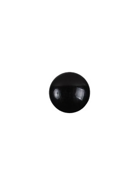European Black Self Back Glass Button – 14L/9mm European Black Self Back Glass Button – 14L/9mm