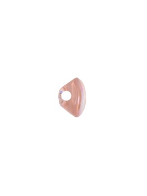 European AB Pink Self Back Glass Button – 14L/9mm European AB Pink Self Back Glass Button – 14L/9mm
