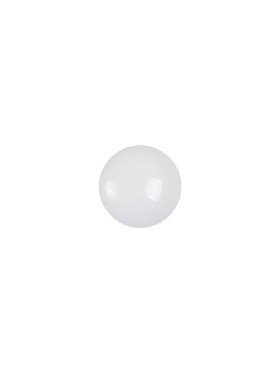 European White Self Back Glass Button – 14L/9mm European White Self Back Glass Button – 14L/9mm