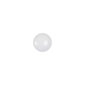 European White Self Back Glass Button – 14L/9mm European White Self Back Glass Button – 14L/9mm