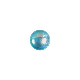 European AB Blue Self Back Glass Button – 16L/10mm European AB Blue Self Back Glass Button – 16L/10mm