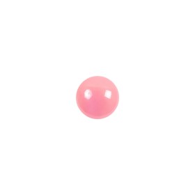 European Dark Pink Half Domed Self Back Glass Button – 14L/9mm European Dark Pink Half Domed Self Back Glass Button – 14L/9mm