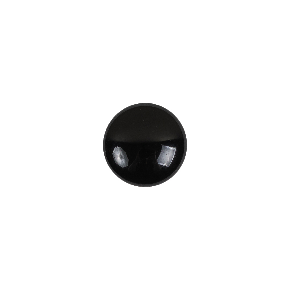 European Black Self Back Glass Button – 18L/11.5mm European Black Self Back Glass Button – 18L/11.5mm