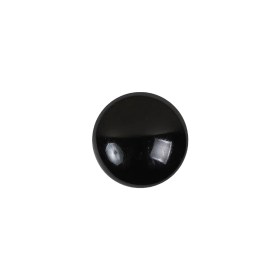 European Black Self Back Glass Button – 20L/12.5mm European Black Self Back Glass Button – 20L/12.5mm