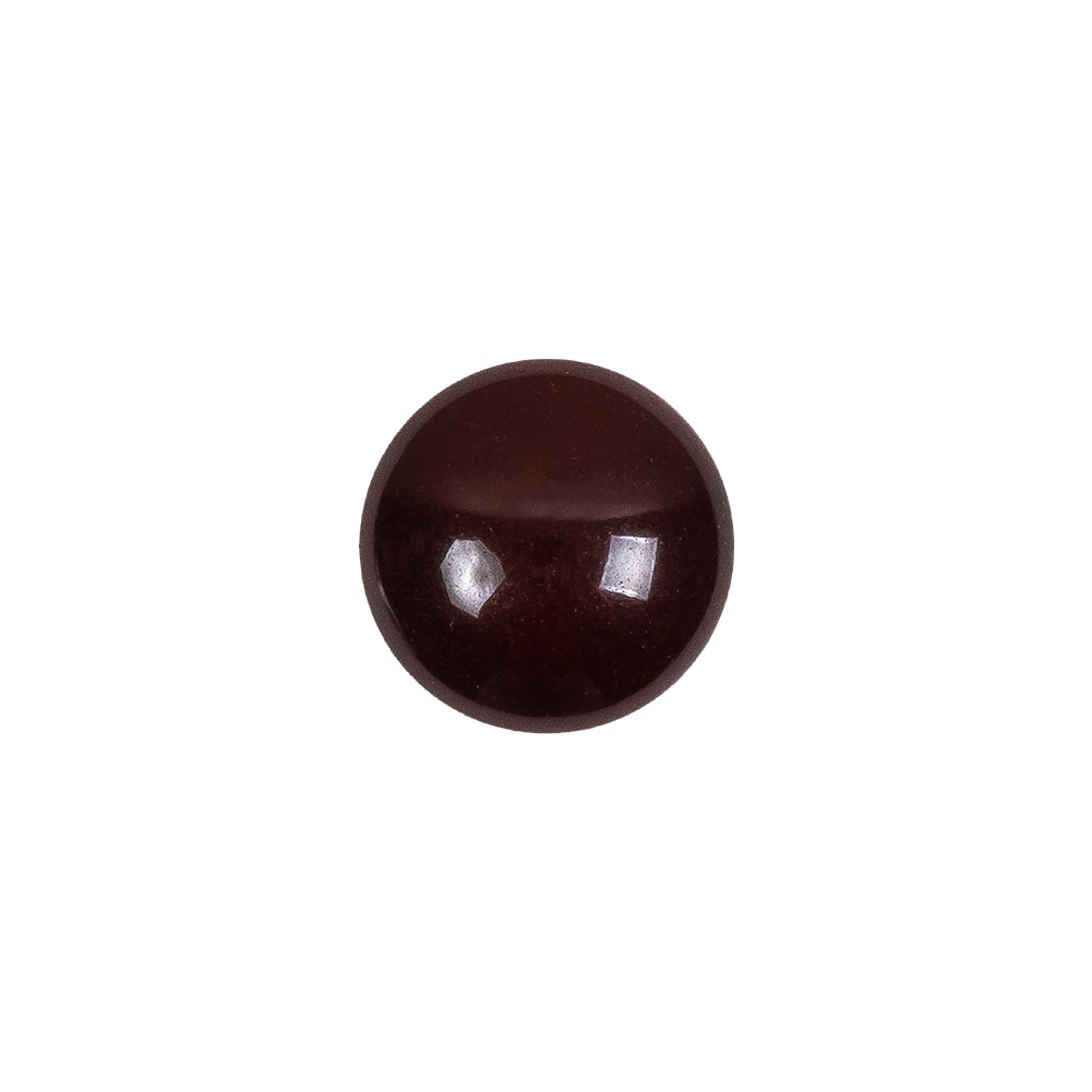 European Brown Half Domed Self Back Glass Button – 20L/12.5mm European Brown Half Domed Self Back Glass Button – 20L/12.5mm