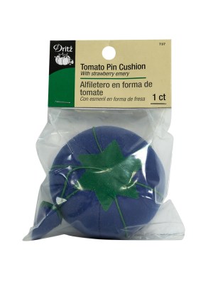 Dritz Blue Tomato Pin Cushion Dritz Blue Tomato Pin Cushion