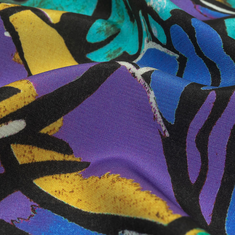 Mood Exclusive Graffiti Alley Viscose Poplin