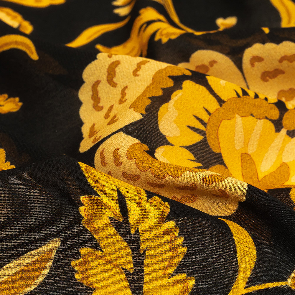 Mood Exclusive Caviar To Bee or Not To Bee Viscose Georgette