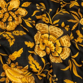 Mood Exclusive Caviar To Bee or Not To Bee Viscose Georgette Mood Exclusive Caviar To Bee or Not To Bee Viscose Georgette