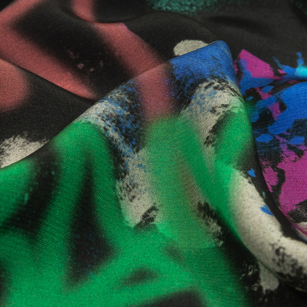 Mood Exclusive Basquiat Beat Viscose Poplin