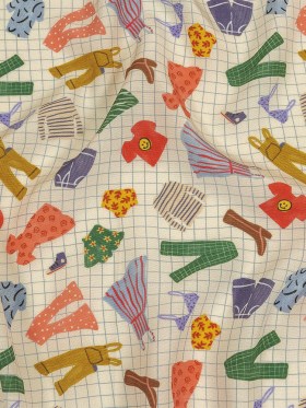 Mood Exclusive Crystal Gray Laundry Day Viscose Poplin Mood Exclusive Crystal Gray Laundry Day Viscose Poplin