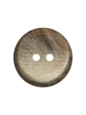 Brown and Putty Marbled 2-Hole Uneven Plastic Button with Ribbed Texture – 33L/21mm Brown and Putty Marbled 2-Hole Uneven Plastic Button with Ribbed Texture – 33L/21mm