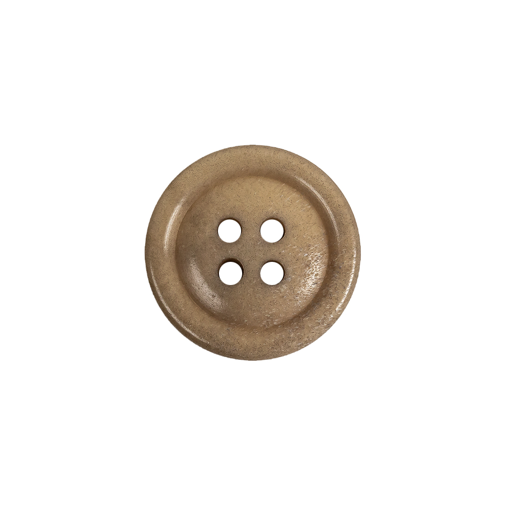 Beige Speckled 4-Hole Low Convex Plastic Button – 28L/18mm Beige Speckled 4-Hole Low Convex Plastic Button – 28L/18mm