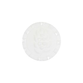 White Wheat Spike Shank Back Button with Studded Rim – 32L/20mm White Wheat Spike Shank Back Button with Studded Rim – 32L/20mm