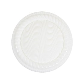 White Waves Rope Rim Shank Back Plastic Button – 44L/28mm White Waves Rope Rim Shank Back Plastic Button – 44L/28mm