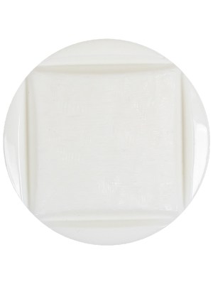 White Square in Circle Etched Shank Back Plastic Button – 44L/28mm White Square in Circle Etched Shank Back Plastic Button – 44L/28mm