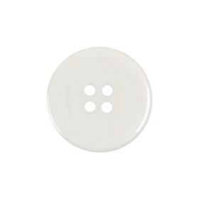 Off White Flat 4 Hole Plastic Button – 35L/22mm Off White Flat 4 Hole Plastic Button – 35L/22mm