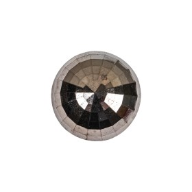 Italian Gunmetal Half Disco Ball Shank Back Plastic Button – 32L/20mm Italian Gunmetal Half Disco Ball Shank Back Plastic Button – 32L/20mm