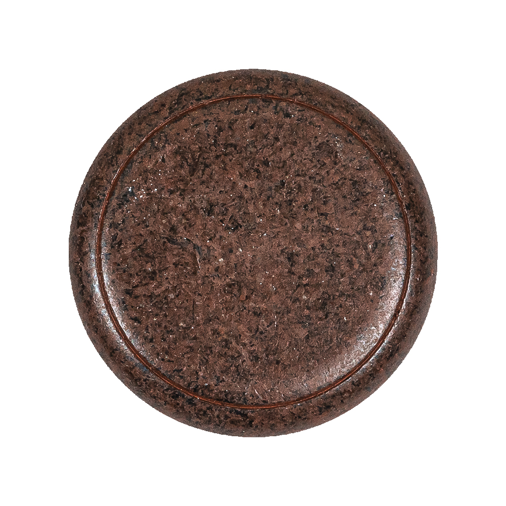 Italian Rusted Iron Shank Back Metal Button – 44L/28mm Italian Rusted Iron Shank Back Metal Button – 44L/28mm