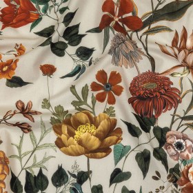 Cotton Voile – Pumice Stone Floral – Garden of Earthly Delights Print – Mood Exclusive Harvest Collection Cotton Voile – Pumice Stone Floral – Garden of Earthly Delights Print – Mood Exclusive Harvest Collection