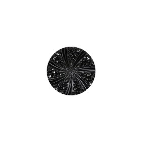 Black Bevel Cut Shank Back Plastic Button – 20L/12.5mm Black Bevel Cut Shank Back Plastic Button – 20L/12.5mm