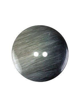 Beige and Black Striated Low Convex 2-Hole Plastic Button – 36L/23mm Beige and Black Striated Low Convex 2-Hole Plastic Button – 36L/23mm