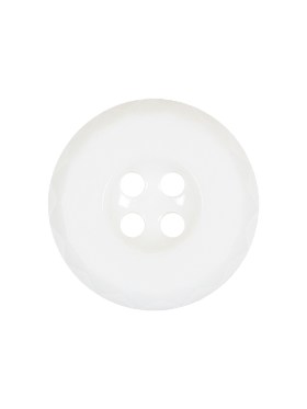 Italian White Faceted 4-Hole Nylon Button – 33L/21mm Italian White Faceted 4-Hole Nylon Button – 33L/21mm