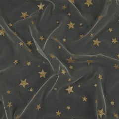 Starry Glitter Tulle – Ivory Starry Glitter Tulle – Ivory