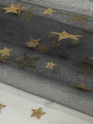 Starry Glitter Tulle – Storm Starry Glitter Tulle – Storm