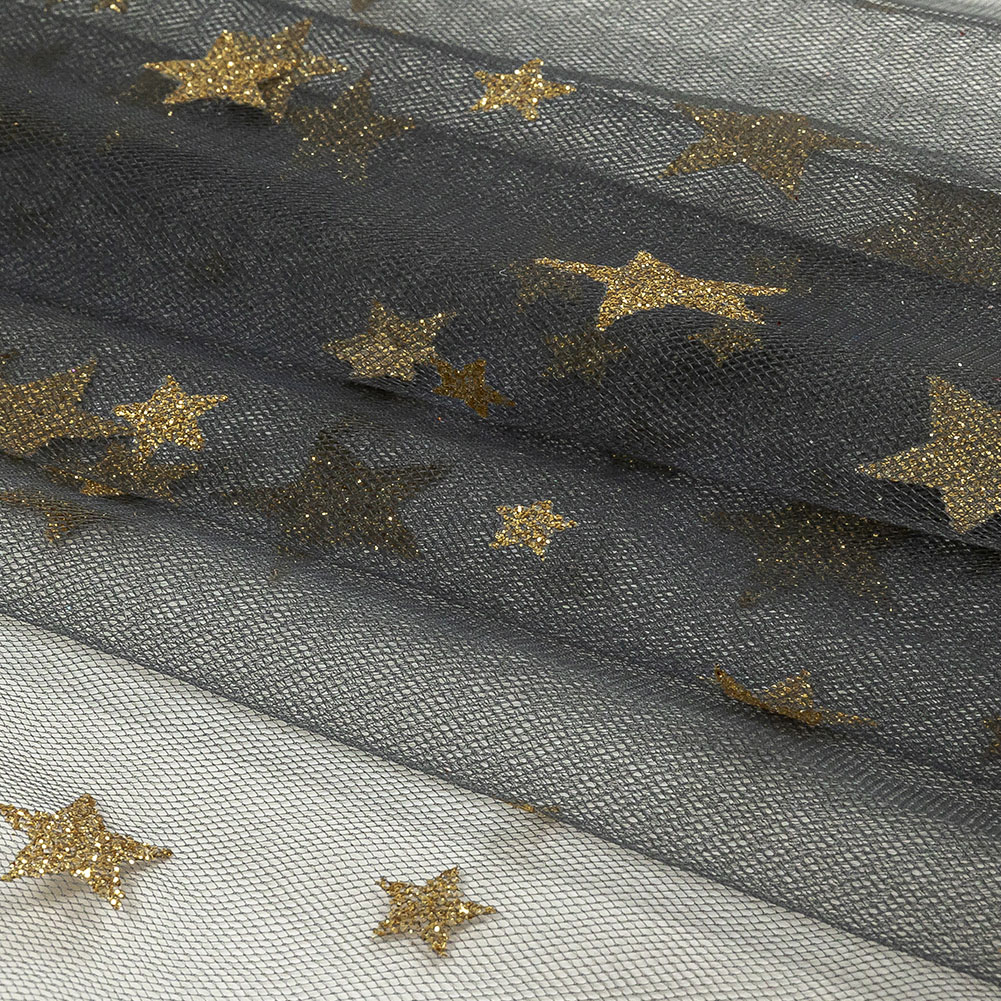 Starry Glitter Tulle – Storm Starry Glitter Tulle – Storm